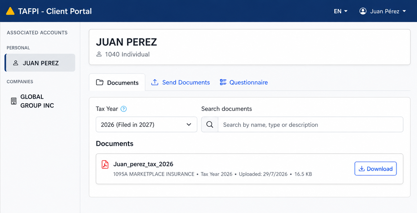 Client Portal overview